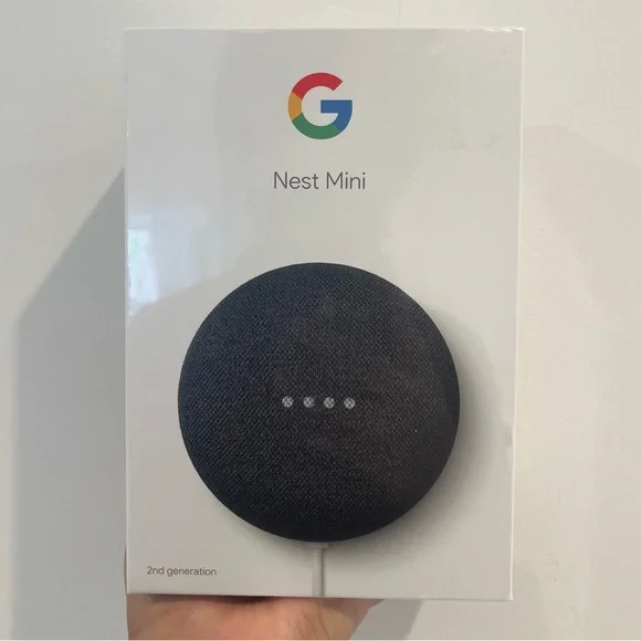BRAND NEW Google Nest Mini (2nd Generation) Charcoal NWT - Picture 2 of 6